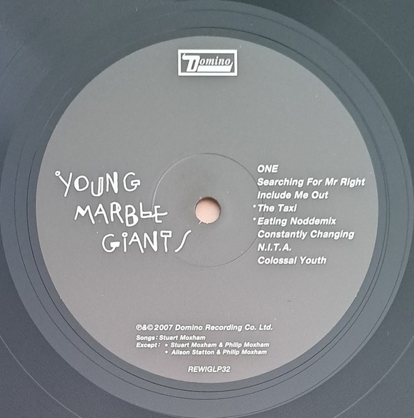 Young Marble Giants - Colossal Youth | Domino (REWIGLP 32) - 3
