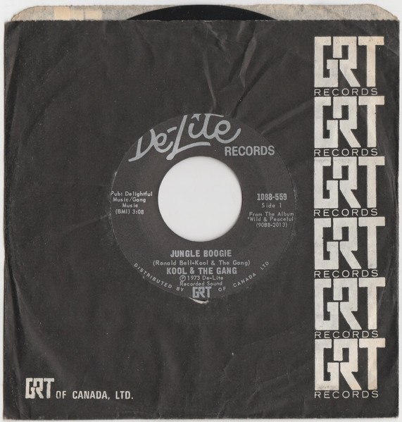 Kool & The Gang - Jungle Boogie | De-Lite Records (1088-559) - 3