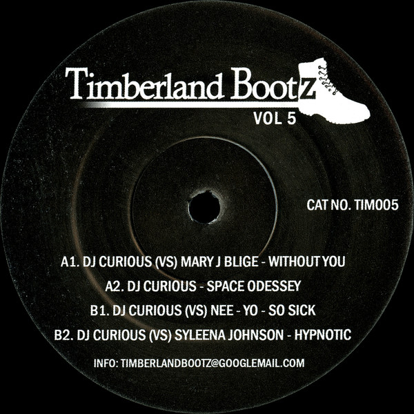 DJ Curious - Timberland Bootz Vol 5 | Timberland Boots (TIM005)