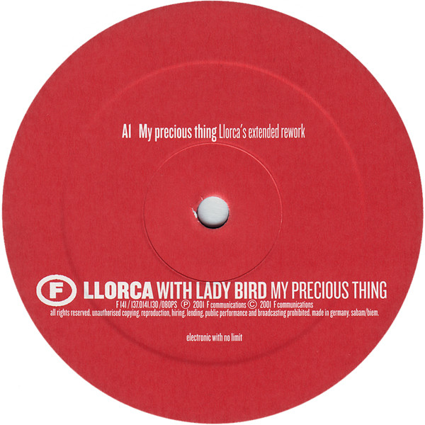 Llorca With Lady Bird - My Precious Thing | F Communications (F 141) - 3