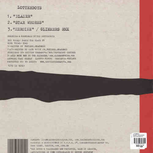 Lotterboys - Blazer | Eskimo Recordings (541416 501414) - 2