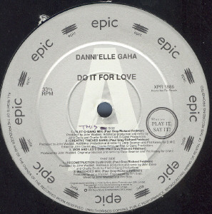 Danni'elle Gaha - Do It For Love | Epic (XPR 1886)