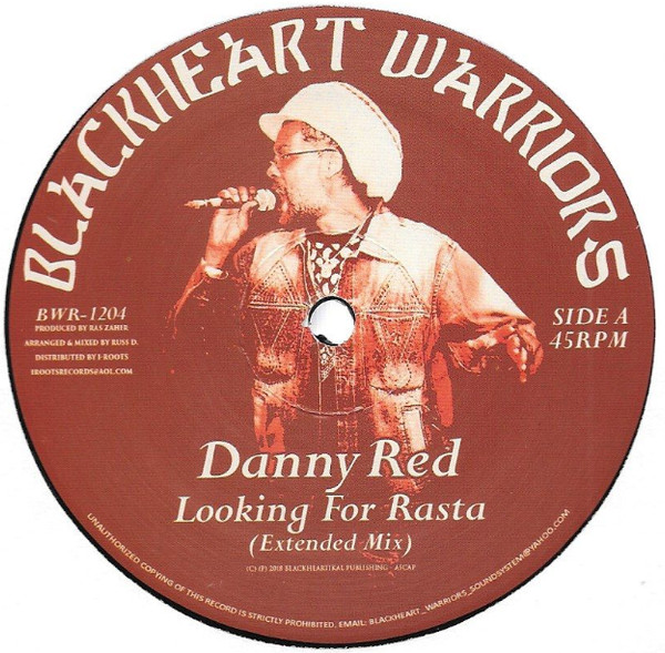 Danny Red / Russ D - Looking For Rasta | Blackheart Warriors (BWR-1204)