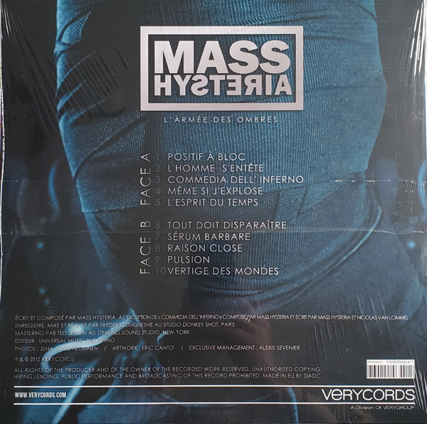 Mass Hysteria - L'Armée Des Ombres | Verycords (6022046541) - 2 Mass Hysteria - L'Armée Des Ombres | Verycords (6022046541) - 2