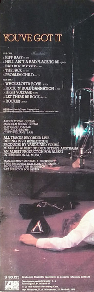 AC/DC - If You Want Blood You've Got It | Atlantic (S 90.123) - 3
