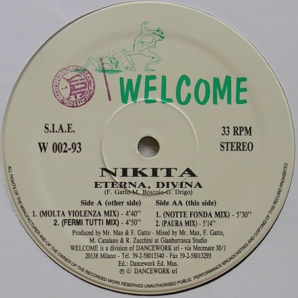 Nikita - Eterna Divina | Welcome (W 002-93) - 3