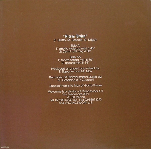 Nikita - Eterna Divina | Welcome (W 002-93) - 2