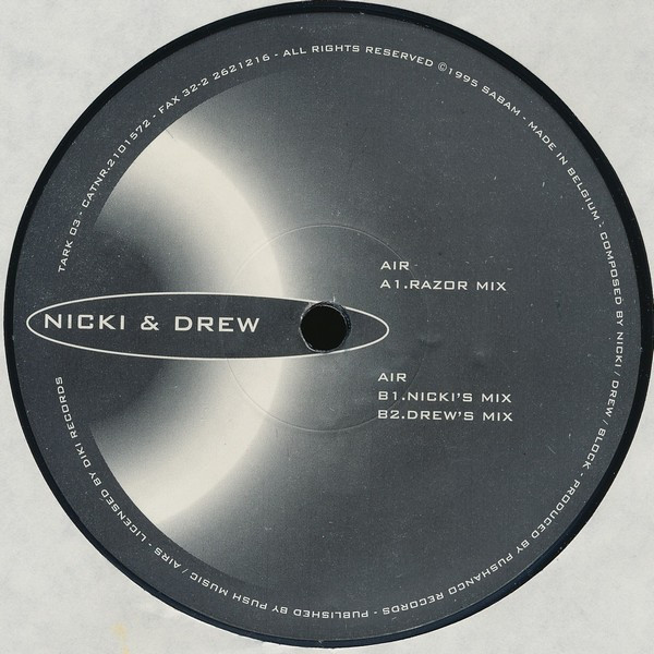 Nicki & Drew - Air | Tark Records (Tark 03) - 2 Nicki & Drew - Air | Tark Records (Tark 03) - 2