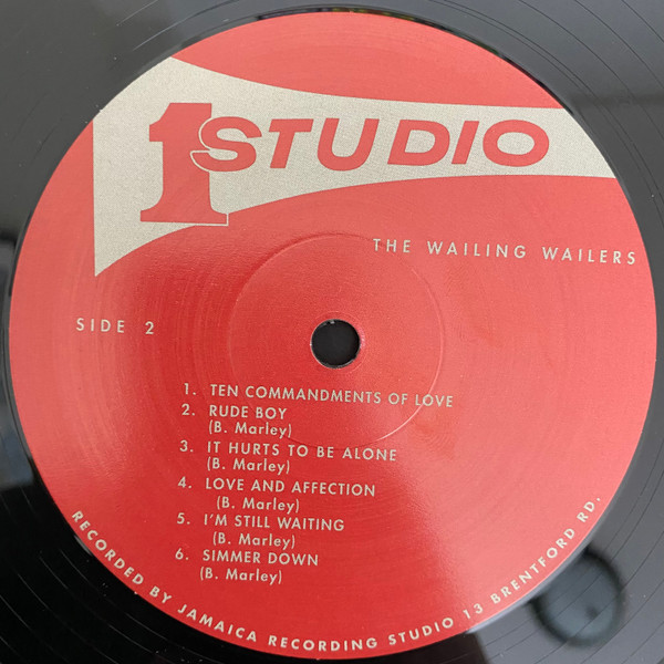 The Wailers - The Wailing Wailers | Studio One (LP-SOR-001) - 4 The Wailers - The Wailing Wailers | Studio One (LP-SOR-001) - 4