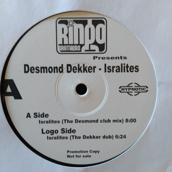 Ringo Brothers Presents Desmond Dekker - Isralites | Hypnotic (B145471-01) - main