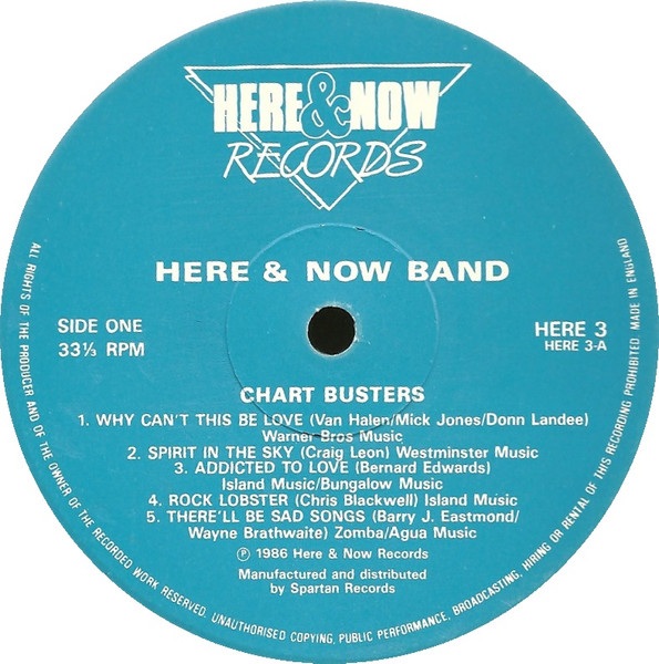 Here & Now Band - Chart Busters Volume 3 | Here & Now Records (HERE 3) - 3