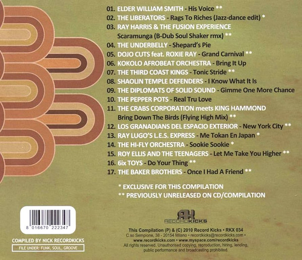 Various - Soulshaker Vol. 7 | Record Kicks (RKX 034) - 2 Various - Soulshaker Vol. 7 | Record Kicks (RKX 034) - 2