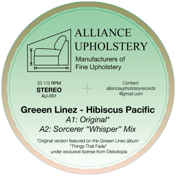 Greeen Linez - Hibiscus Pacific | Alliance Upholstery (AU-001) - 2