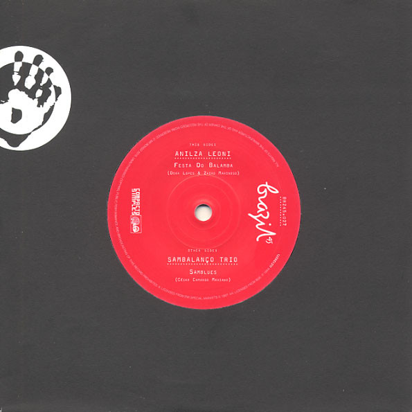 Anilza Leoni / Sambalanço Trio - Festa Do Balamba / Samblues | Mr Bongo (BRZ45.027)