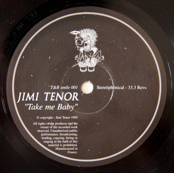 Jimi Tenor - Take Me Baby | T&B Vinyl (T&B smile 001) - 4 Jimi Tenor - Take Me Baby | T&B Vinyl (T&B smile 001) - 4
