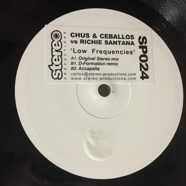 Chus & Ceballos vs. Richie Santana - Low Frequencies (Part 1) | Stereo Productions (SP024A)