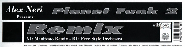 Alex Neri - Planet Funk 2 Remix | Wildflower Records (WILD 011) - 4