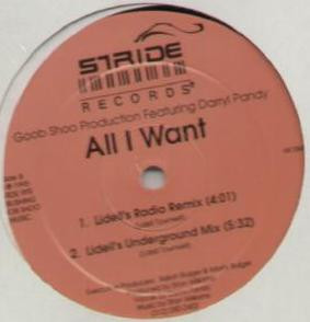 Goob Shoo Production Featuring Darryl Pandy - All I Want | Stride Records Inc (KK-1842)