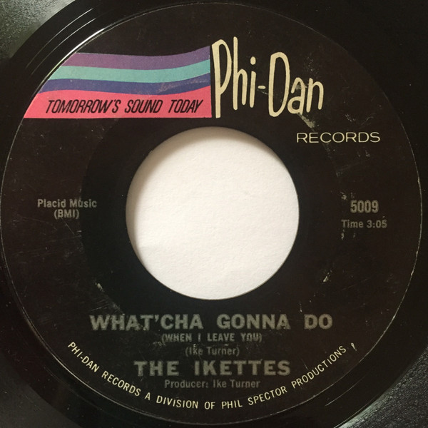 The Ikettes - What'cha Gonna Do (When I Leave You) | Phi-Dan Records (5009) - main