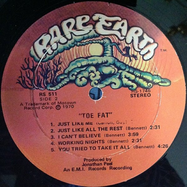 Toe Fat - Toe Fat | Rare Earth (RS511) - 4