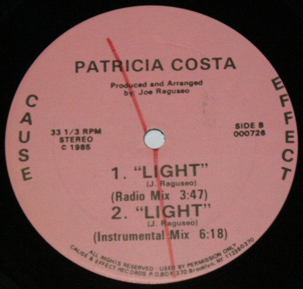 Patricia Costa - Light | Cause & Effect Records (000726) - 2