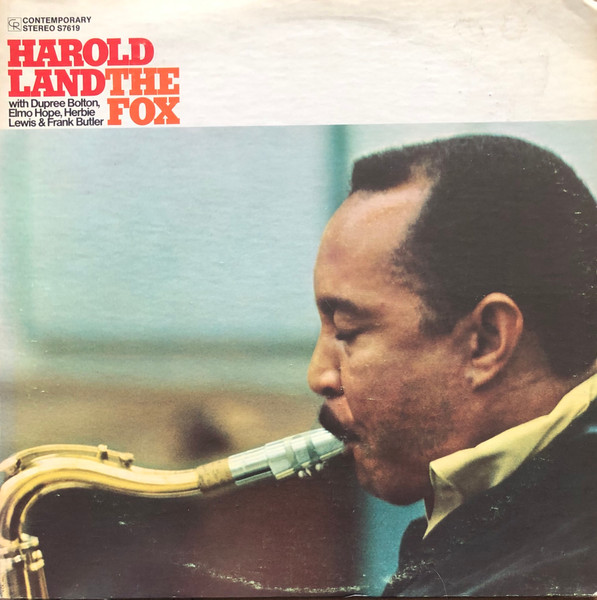 Harold Land - The Fox | Contemporary Records (S7619)