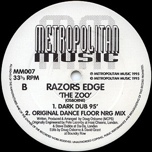 Razor's Edge - The Zoo | Metropolitan Music (MM007) - 2