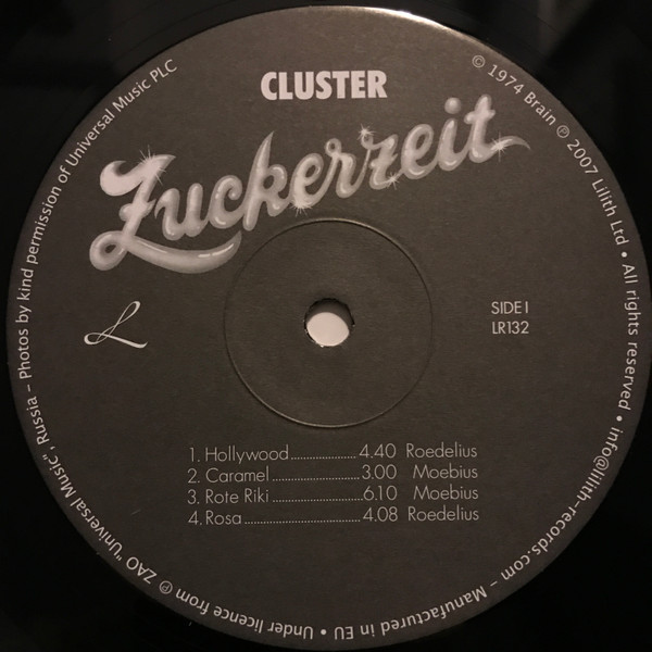 Cluster - Zuckerzeit | Lilith (LR132) - 2