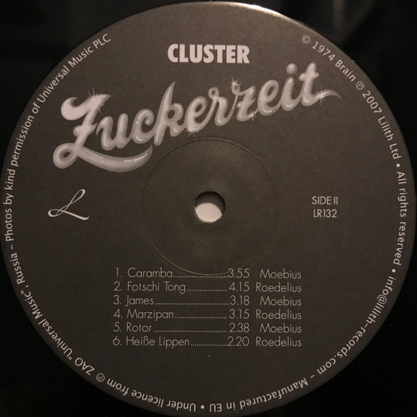 Cluster - Zuckerzeit | Lilith (LR132) - 3