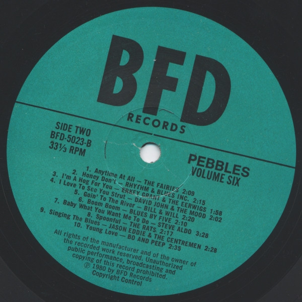 Various - Pebbles Vol. 6 (The Roots Of Mod) | BFD Records (BFD-5023) - 4