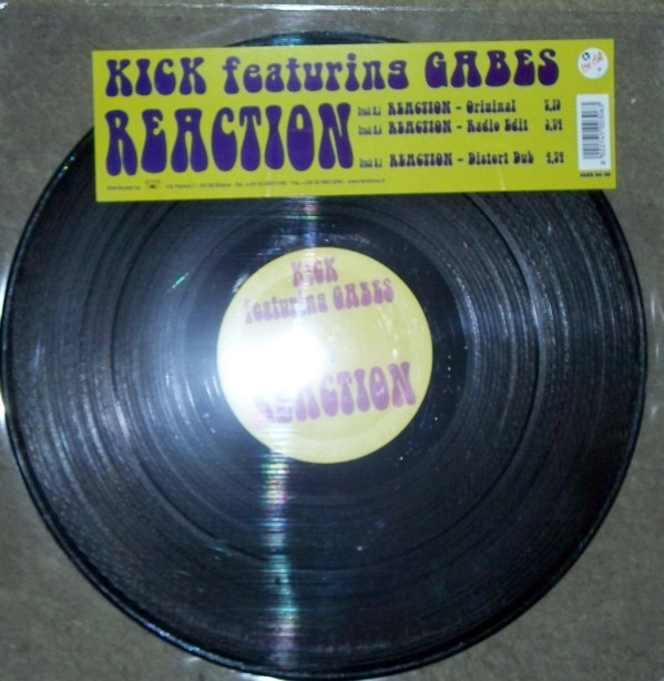 Kick featuring Gabes - Reaction | Nitelite The Club Records (CLUB 06-99)