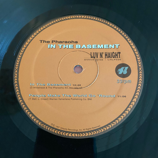 The Pharaohs - In The Basement | Luv N' Haight (LHLP026) - 3
