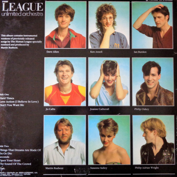 The League Unlimited Orchestra - Love And Dancing | Virgin (I-204696) - 2 The League Unlimited Orchestra - Love And Dancing | Virgin (I-204696) - 2
