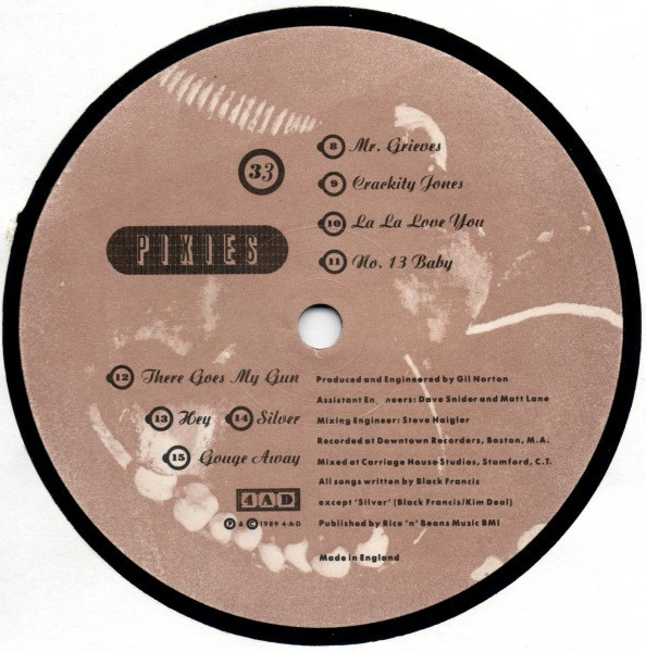 Pixies - Doolittle | 4AD (CAD 905) - 4