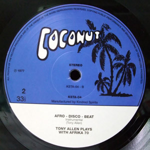 Tony Allen Plays With Africa 70 - Progress | Kindred Spirits (KSTA 04) - 4