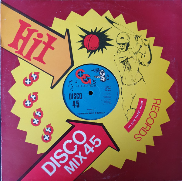 Hortense Ellis & Jetman - Secretly | GG's Records (GG046) - 3