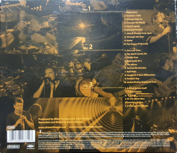 Dream Theater - Live Scenes From New York | Elektra (7559-62661-2) - 3