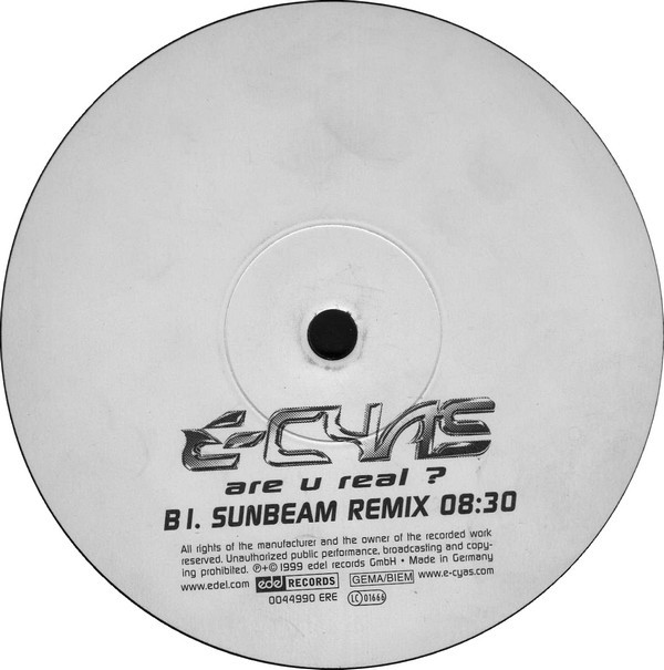 E-Cyas - Are U Real? | Edel Records (0044990 ERE) - 2