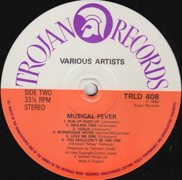 Various - Clement "Coxsone" Dodd - Musical Fever 1967-1968 | Trojan Records (TRLD 408) - 5