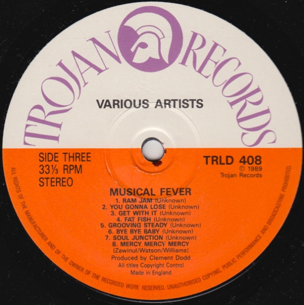 Various - Clement "Coxsone" Dodd - Musical Fever 1967-1968 | Trojan Records (TRLD 408) - 6