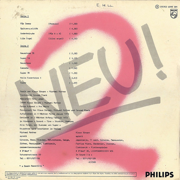 Neu! - Neu! 2 | Philips (6499 591) - 2