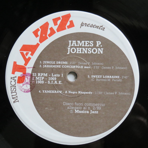 James P. Johnson - James P. Johnson | Musica Jazz (2MJP 1069) - 2