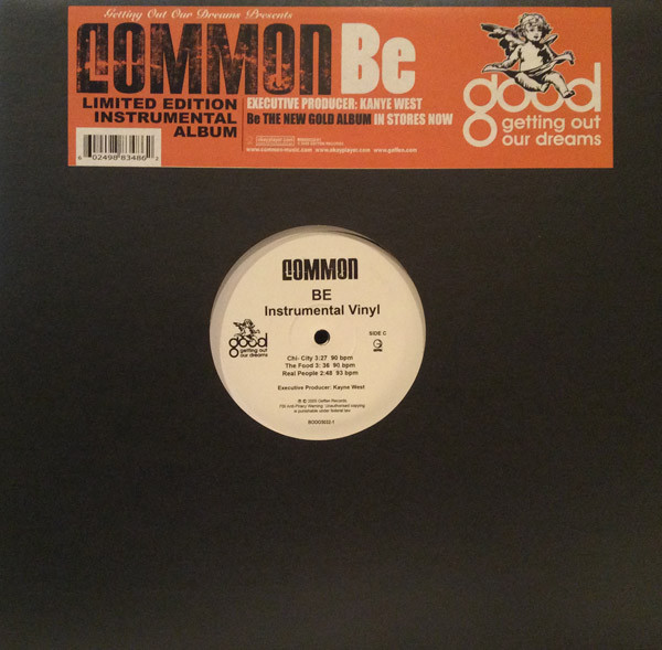 Common - Be (Instrumentals) | Geffen Records (B0005032-01)