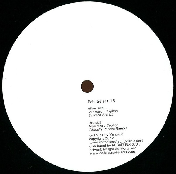 Ventress - Typhon (Svreca & Abdulla Rashim Remixes) | Edit Select Records (EDITSELECT 015)