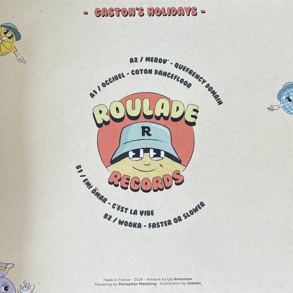 Various - Gaston's Holidays | Roulade Records (RLD003) - 2 Various - Gaston's Holidays | Roulade Records (RLD003) - 2