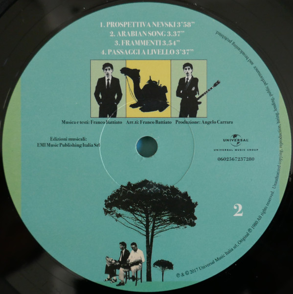 Franco Battiato - Patriots | Universal Music Group (0602567237280) - 4