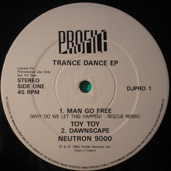 Various - Trance Dance EP | Profile Records (DJPRO 1) - main