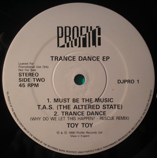 Various - Trance Dance EP | Profile Records (DJPRO 1) - 2