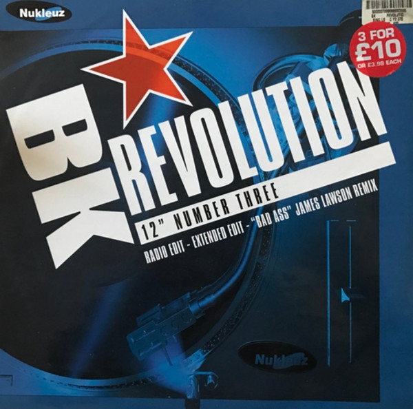 BK - Revolution (12" Number Three) | Nukleuz (NUKFB 0437)