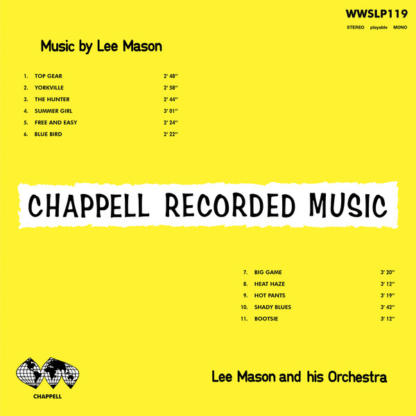 Lee Mason & His Orchestra - Music By Lee Mason | Wewantsounds (WWSLP119)